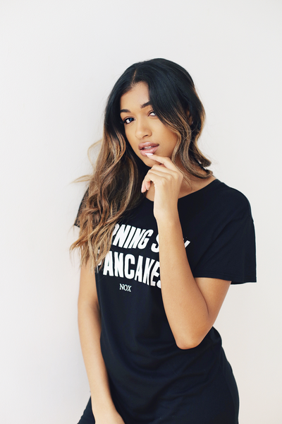 Morning Sex & Pankcakes Sleep Tee
