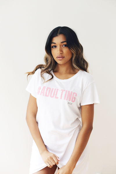 #Adulting Sleep Tee