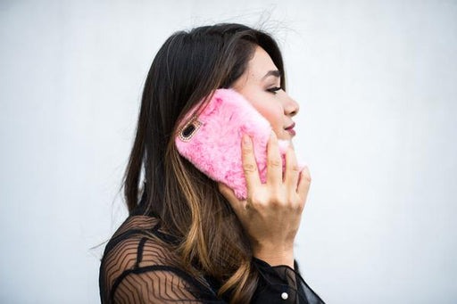 Baby Pink Fur iPhone Case